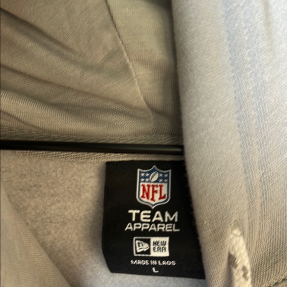 Denver Broncos New Era NFL Hoodie With Corduroy Logo Size Large New With Tags - Picture 2 of 10